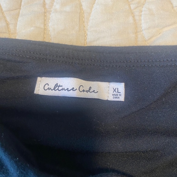 Pinkblush Black hi-lo maternity skirt size xl - Picture 6 of 7